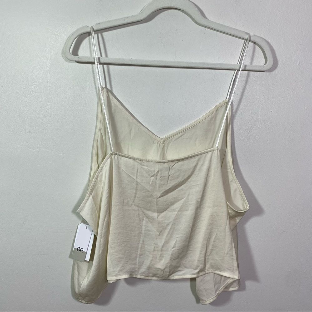 BP White Cream Spaghetti Strap Crop Top - Size 3X - Picture 3 of 8
